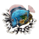 Creative Pearl Fish Brooches
