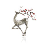 Christmas Deer Brooch