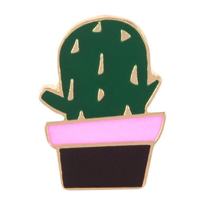 A Touch Of Pink Cactus Pins