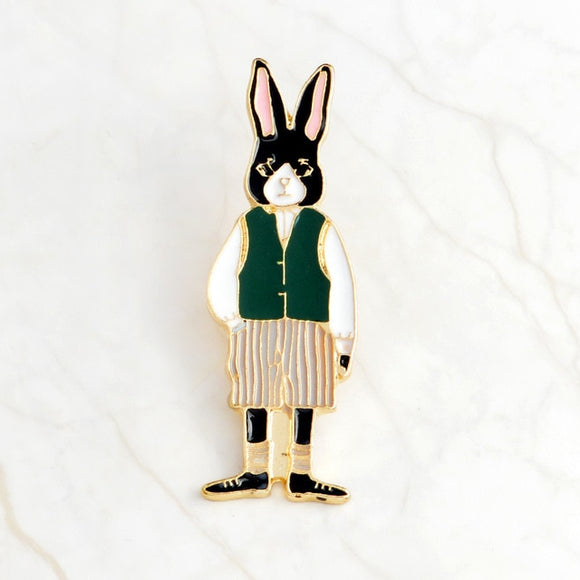 Mr Rabbit Enamel Pin