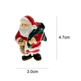 Santa Clause With Nice List Brooch