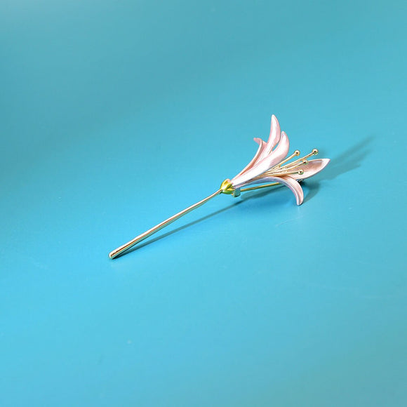 Lily Flower Brooches