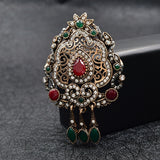 Red Gem Brooches
