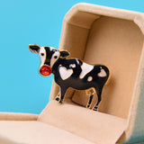 Diary Cow Brooches