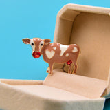 Diary Cow Brooches