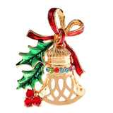 Christmas Bell Brooch