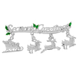 Hanging Reindeer Pendant Pin